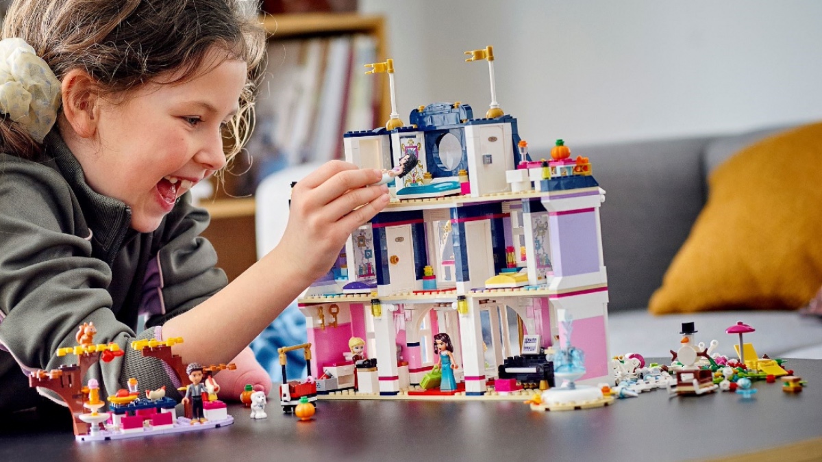 Save 20% on LEGO Friends 41684 Heartlake City Grand Hotel at John Lewis