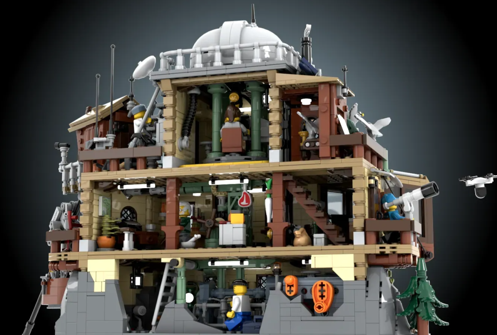 LEGO Ideas Meteorological Observatory 11 1024x691