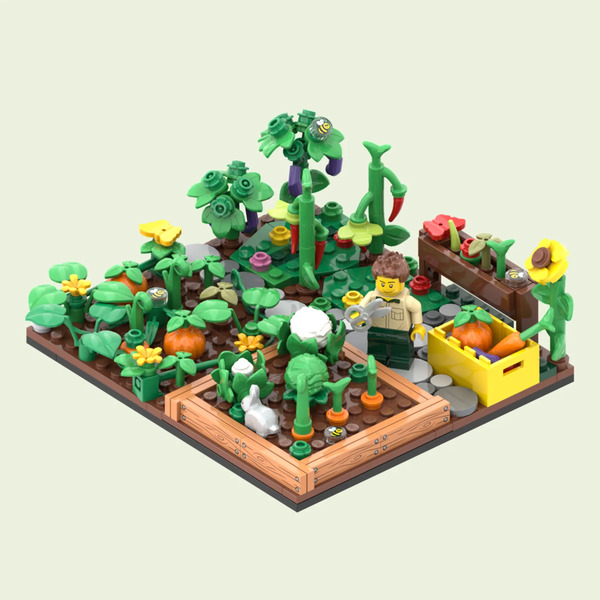 TINY VEGETABLE GARDEN BY PLAATART