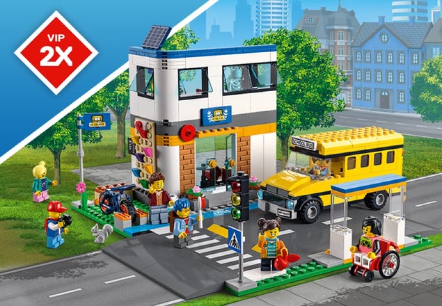 60329 School Day double VIP points