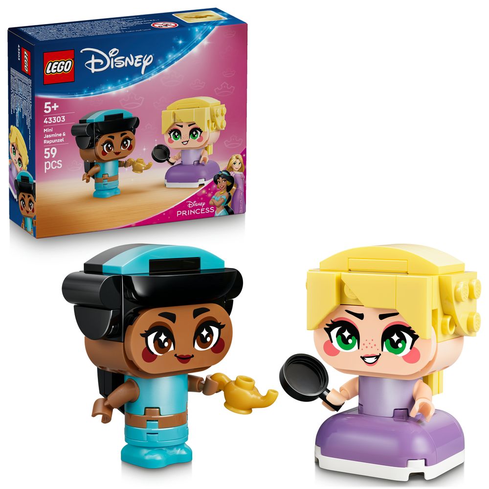 LEGO Disney 43303 Mini Jasmine Rapunzel