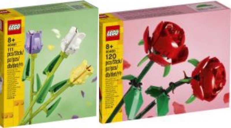 Give the gift of LEGO flowers with new 2021 Creator sets