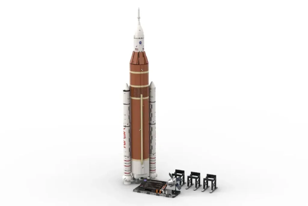 LEGO Ideas NASAS SPACE LAUNCH SYSTEM TO THE MOON AND MARS 1 1024x683