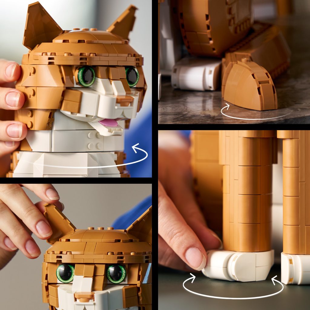 LEGO Ideas 21376 Orange Cat 4 1024x1024