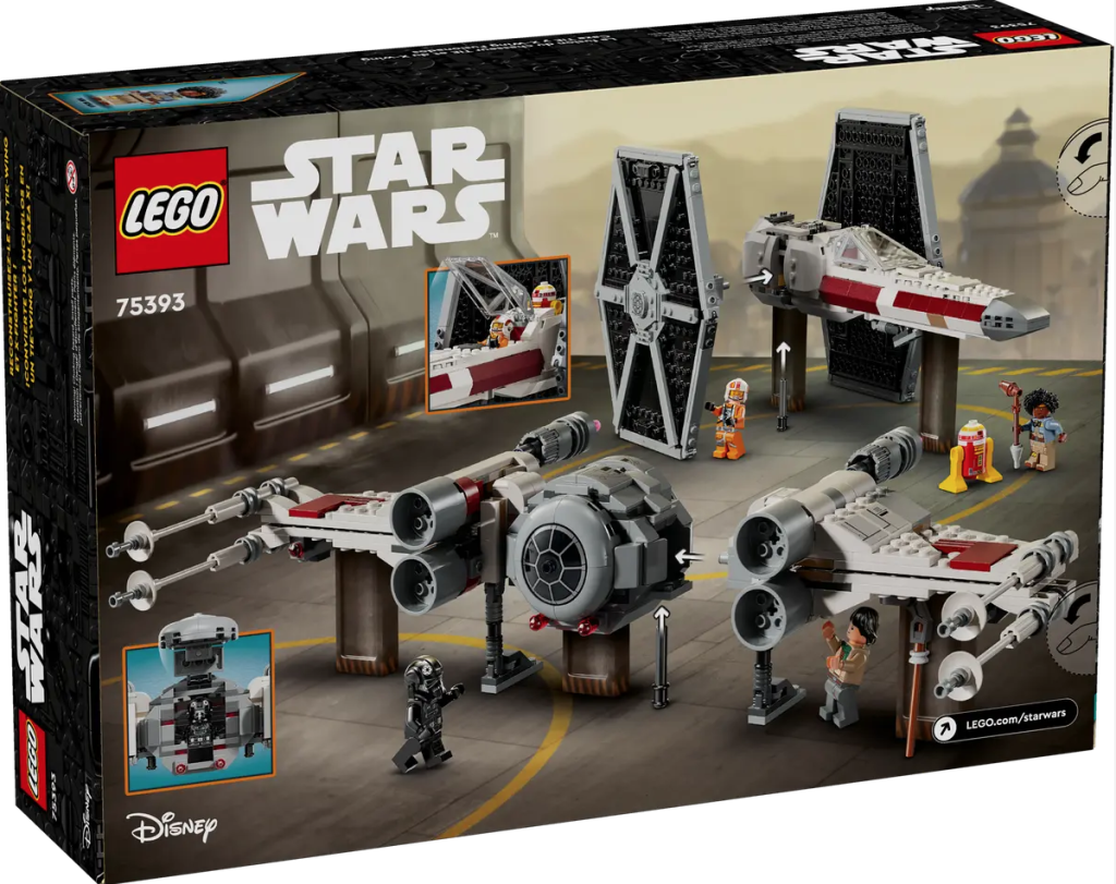 LEGO Star Wars 75393 TIE Fighter X Wing Mash up box back 1024x811