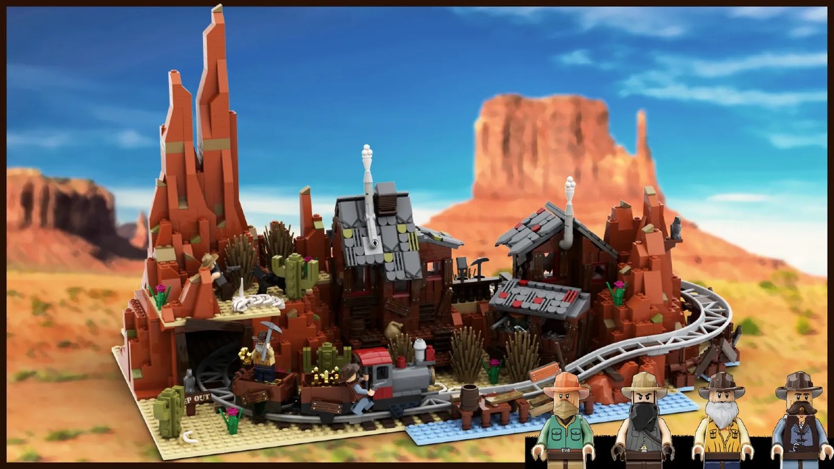 LEGO Ideas Wild West Mine reaches the first 2022 review stage