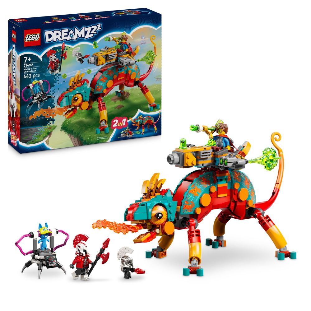 LEGO DREAMZzz 71492 Mateos Fire Chameleon 8