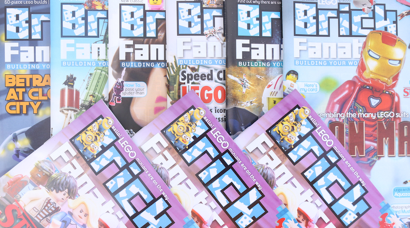 Brick Fanatics Magazine at London Film and Comic Con this weekend