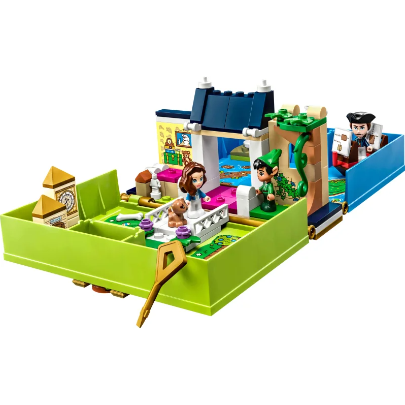 lego disney 43220 peter pan Wendy storybook adventure contents