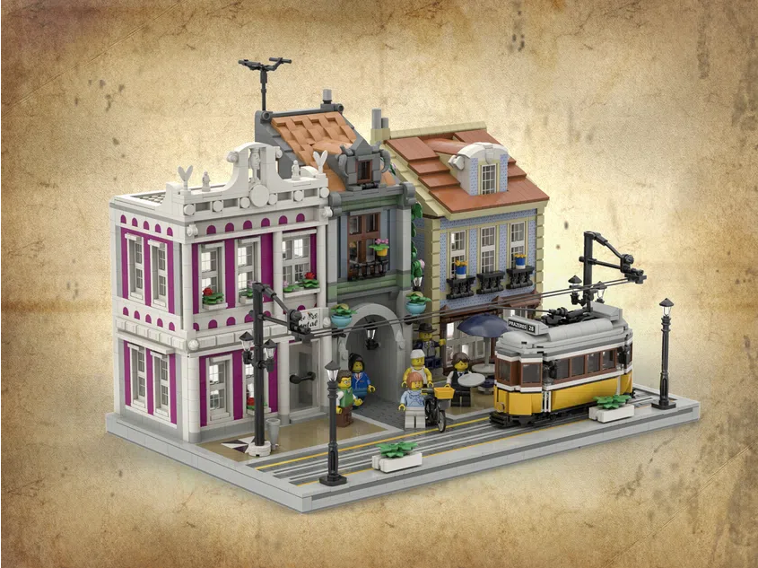 LEGO Ideas lisbon tram 2