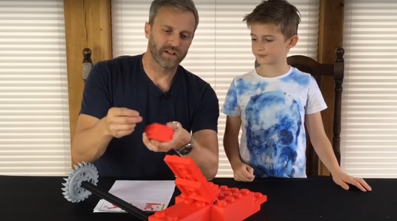 Upscaled LEGO Technic 851 Tractor is the latest giant 3D printed model
