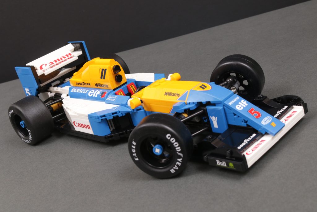LEGO Icons 10353 Williams Racing FW14B Nigel Mansell review 27 1024x683