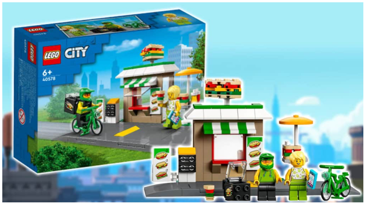 First images of potential LEGO Sandwich Shop gift with purchase