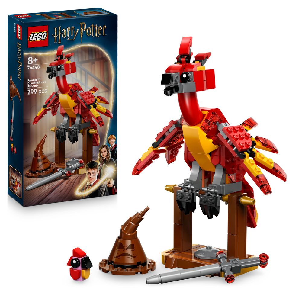 LEGO Harry Potter Fawkes Dumbledores Phoenix 8