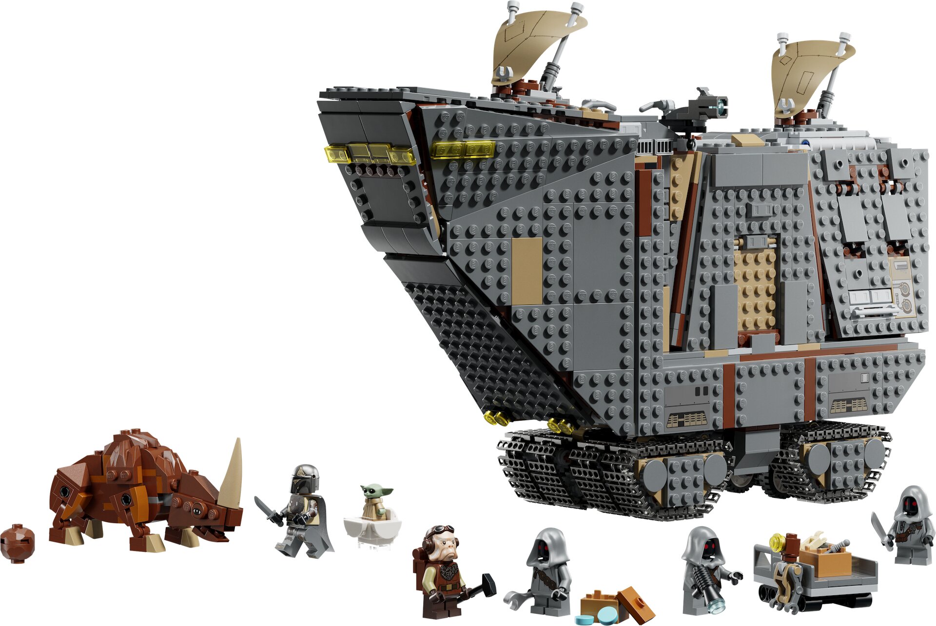 LEGO Star Wars 75453 Offworld Sandcrawler and Mudhorn-3